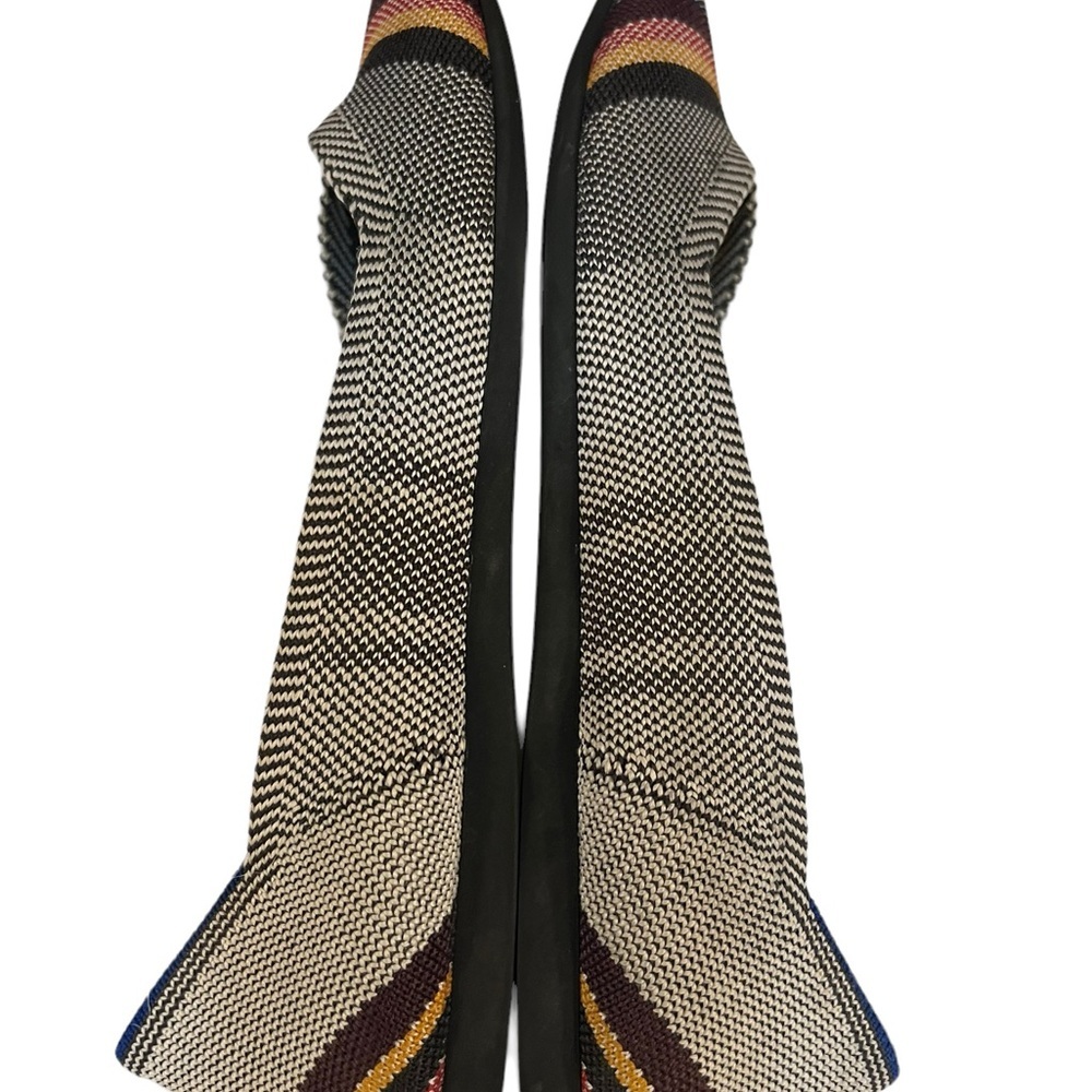 Rothy Inverse Stripe Size 6.5 In Excellent Condit… - image 5